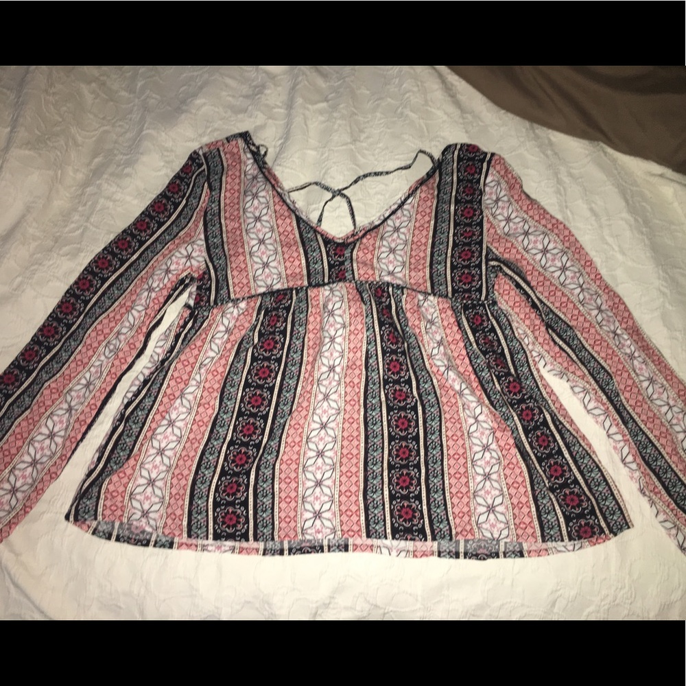 Abercrombie patterned blouse